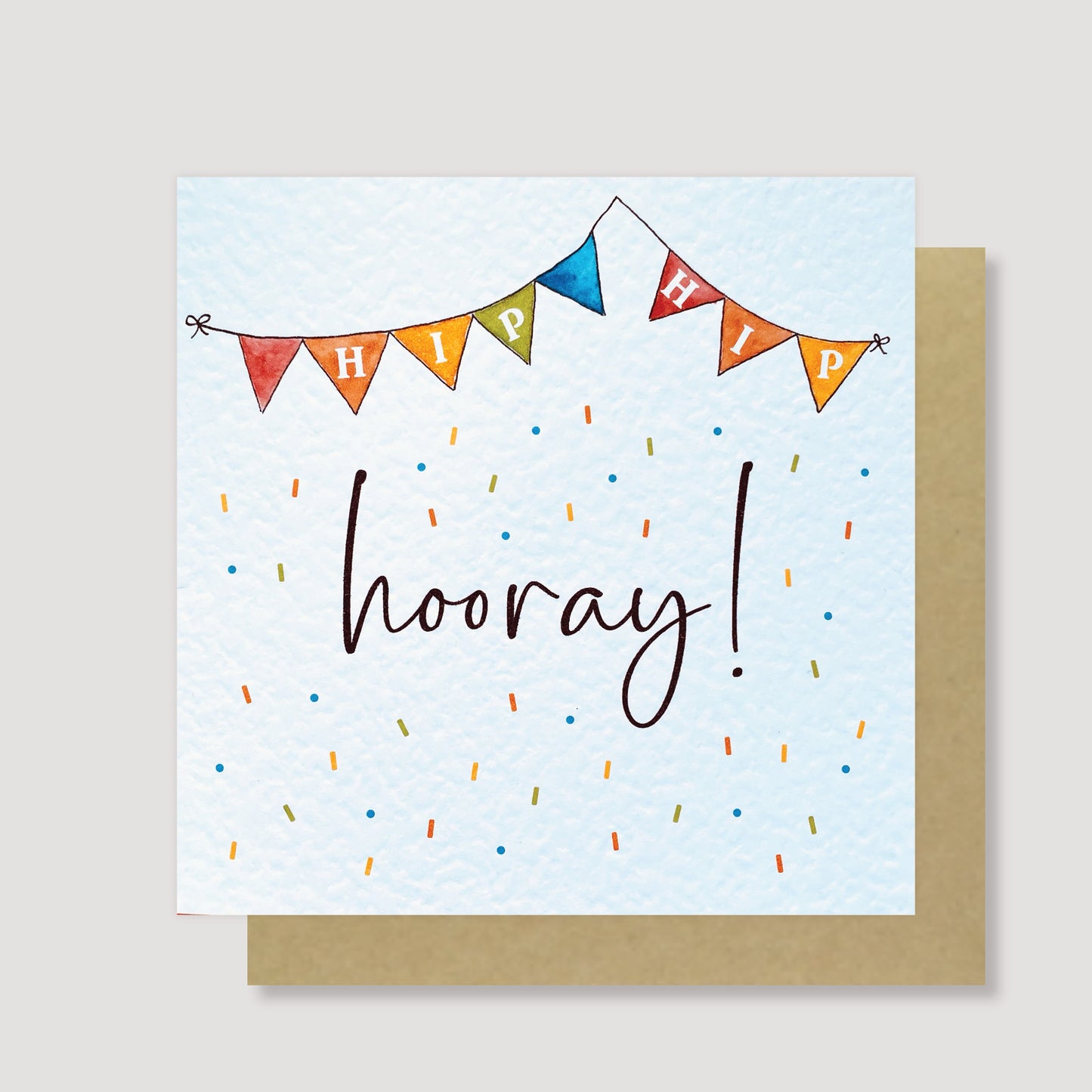 Bunting celebration card