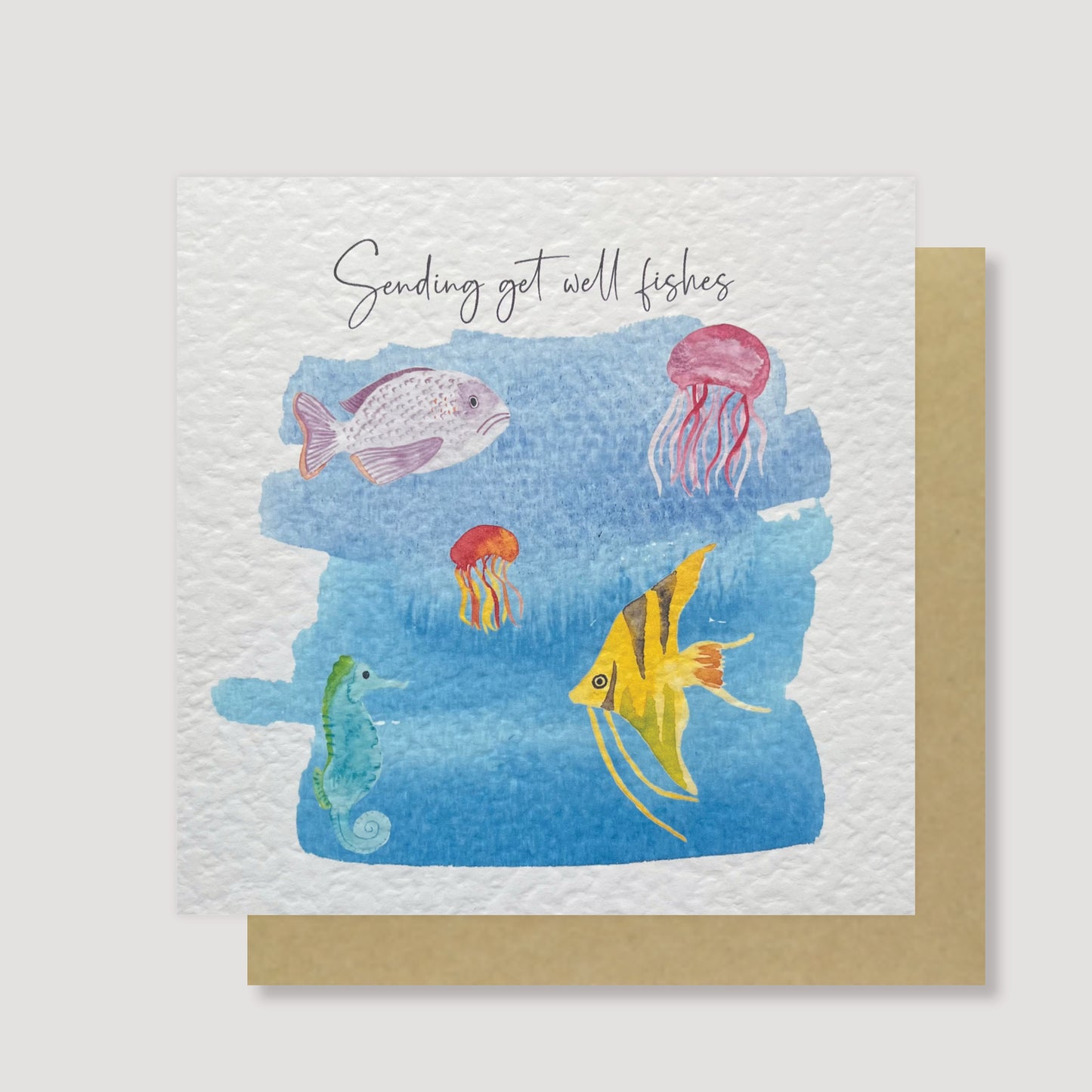 Get Well Fishes card