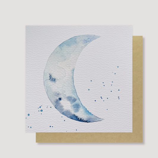 Crescent Moon card