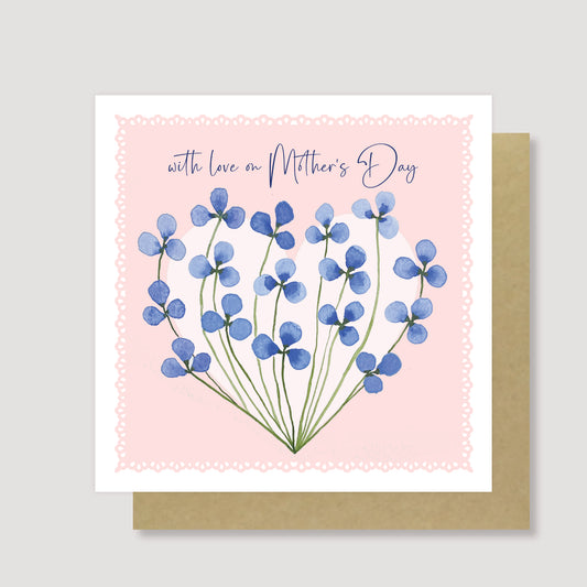 With love on Mother's Day card