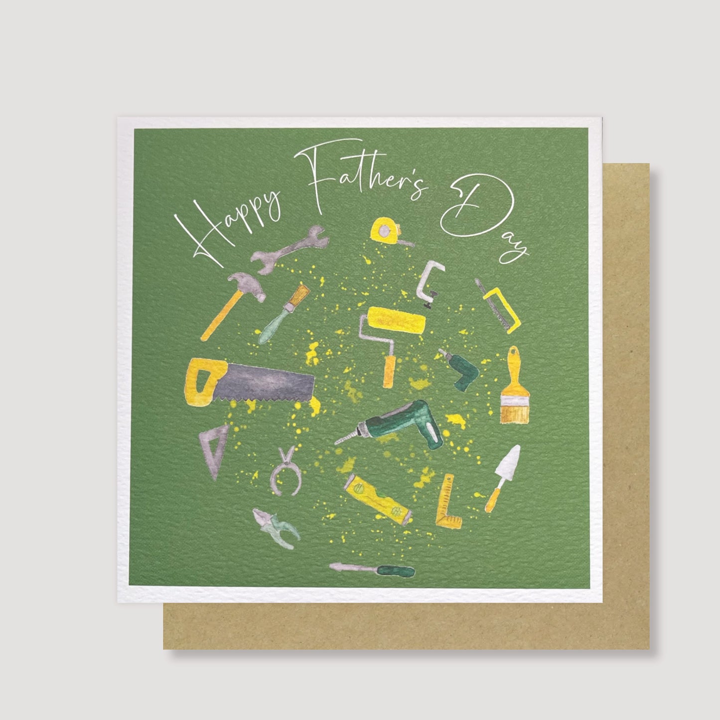 Happy Father's Day tools card