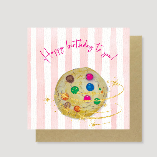 Cookie birthday card