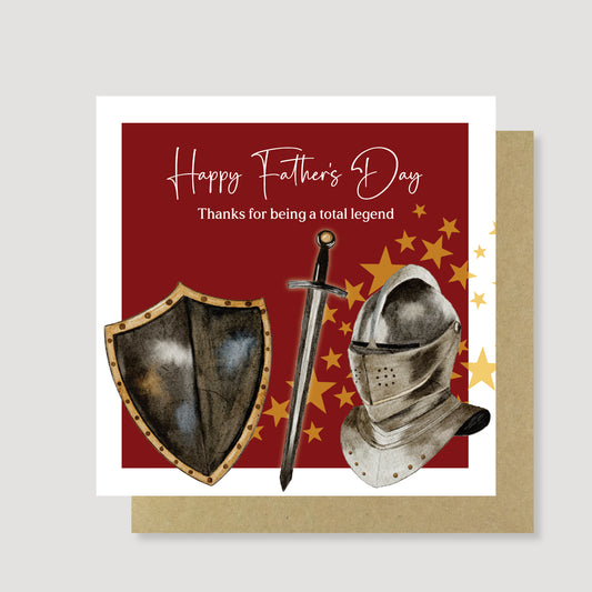Total Legend Father's Day card